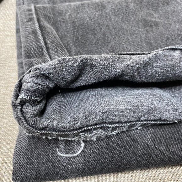 Vintage Express Bleus Bootcut Denim Jeans Women's 9/10 High Rise Black USA VTG - Picture 15 of 15